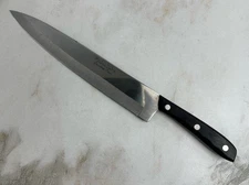 Kitchen Delite Stainless Steel 9” Chef’s Knife Slicing Knife Wood Handle Japan