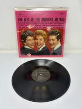 Andrews Sisters - The Hits Of The Andrews Sisters 12" Record 1956 Capitol Pop