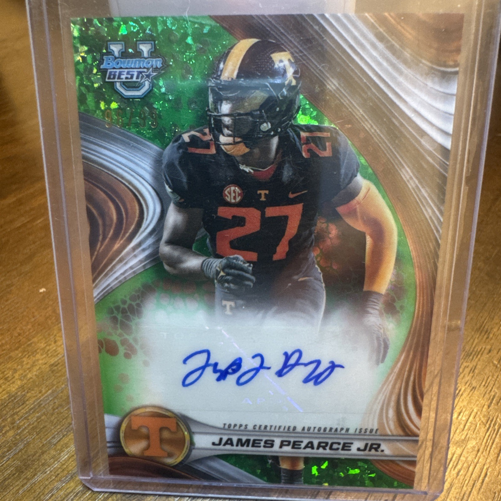 2024 Bowman's Best University - Best of 2024 Autographs James Pearce Jr. #BOA-JP