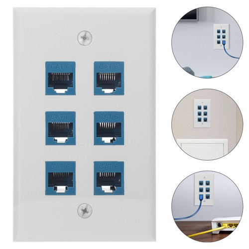 Netzwerkpanel Büro Bürowand-Ethernet-Steckdose Heim-Ethernet-Panel - 第 12/12 張圖片