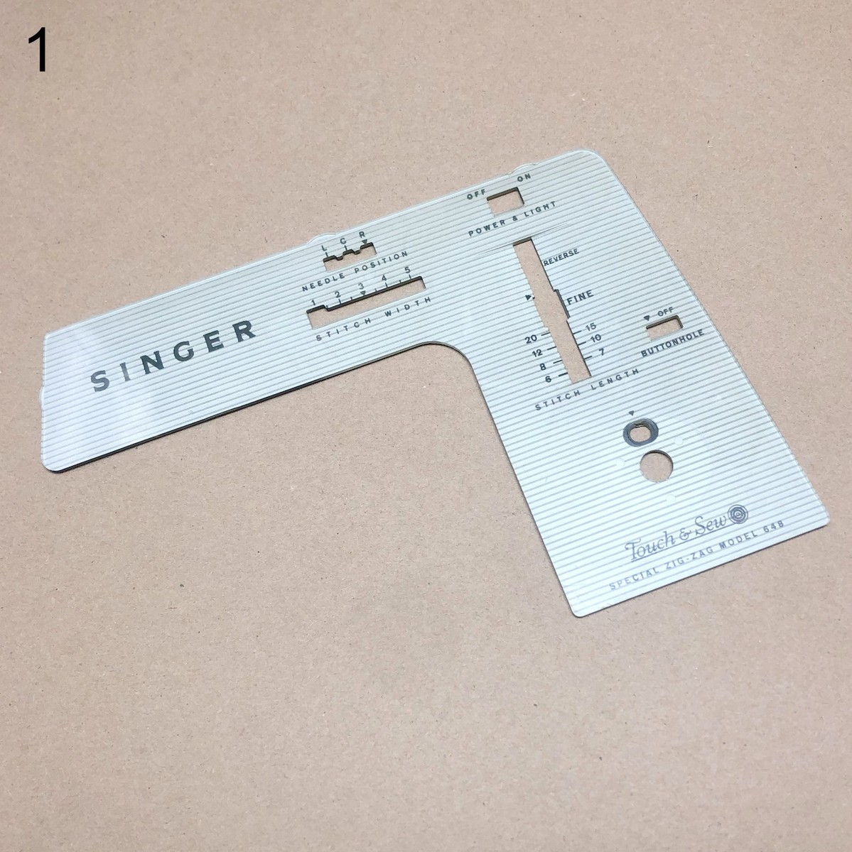 Genuine SINGER Touch & Sew Model 648 Used Parts Tested Some Fit