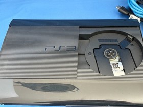 SONY PlayStation 3 PS3 Super Slim 500GB CECH-4001C Console Controller Black