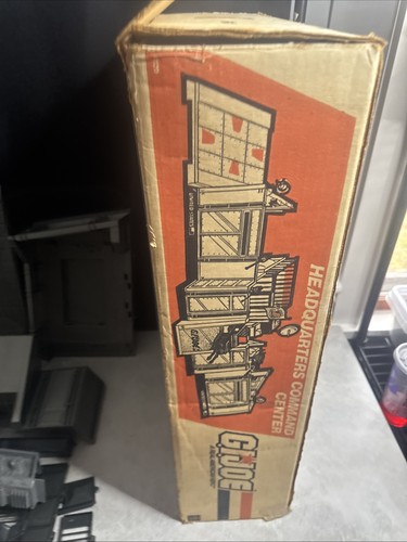 Centro de comando de cuartel general Gi Joe vintage con caja e instrucciones - Imagen 18 de 19