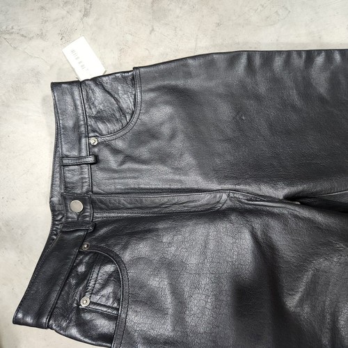 FMC Womens Motorcycle Leather Pants Sz 4 New With Tags - Picture 2 of 6