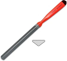 StewMac 3-Corner Fret Dressing File (Large, 9" Length)