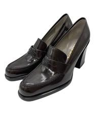 PRADA High heel loafers EU37 US6 Brown