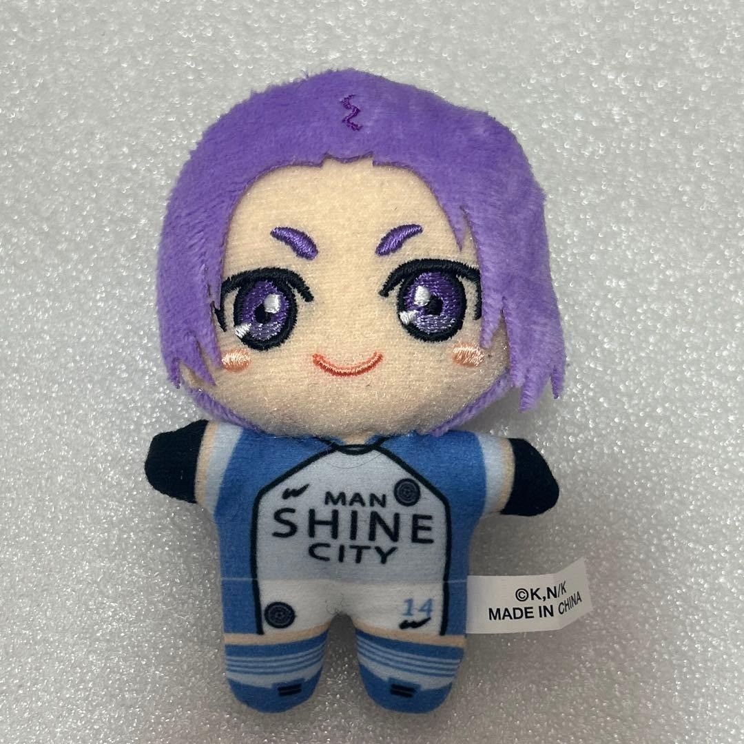 Blue Lock Exhibition Reo Mikage Plush Doll Mascot New Hero Wars 10cm Japan NEW