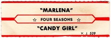 Juke Box Title Strip: Four Seasons: Marlena