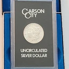 1884-CC Uncirculated $1 Morgan Silver Dollar, GSA/Box, COA,  Z-BBE4