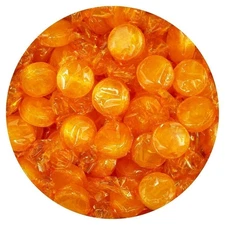 Butterscotch Hard Candy Bulk Bag, Individually Wrapped Butterscotch Candy Discs