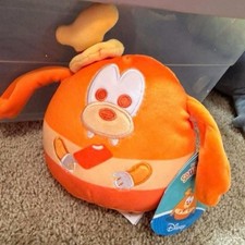 Disney Squishmallows Orange Pluto Plush   NWT
