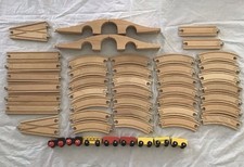IKEA Brio 50 Piece Wooden Train Set