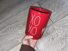 Rae Dunn Red XOXO Kisses Candle Import TKMAXX BNWOT Valentine Sparkling H2 