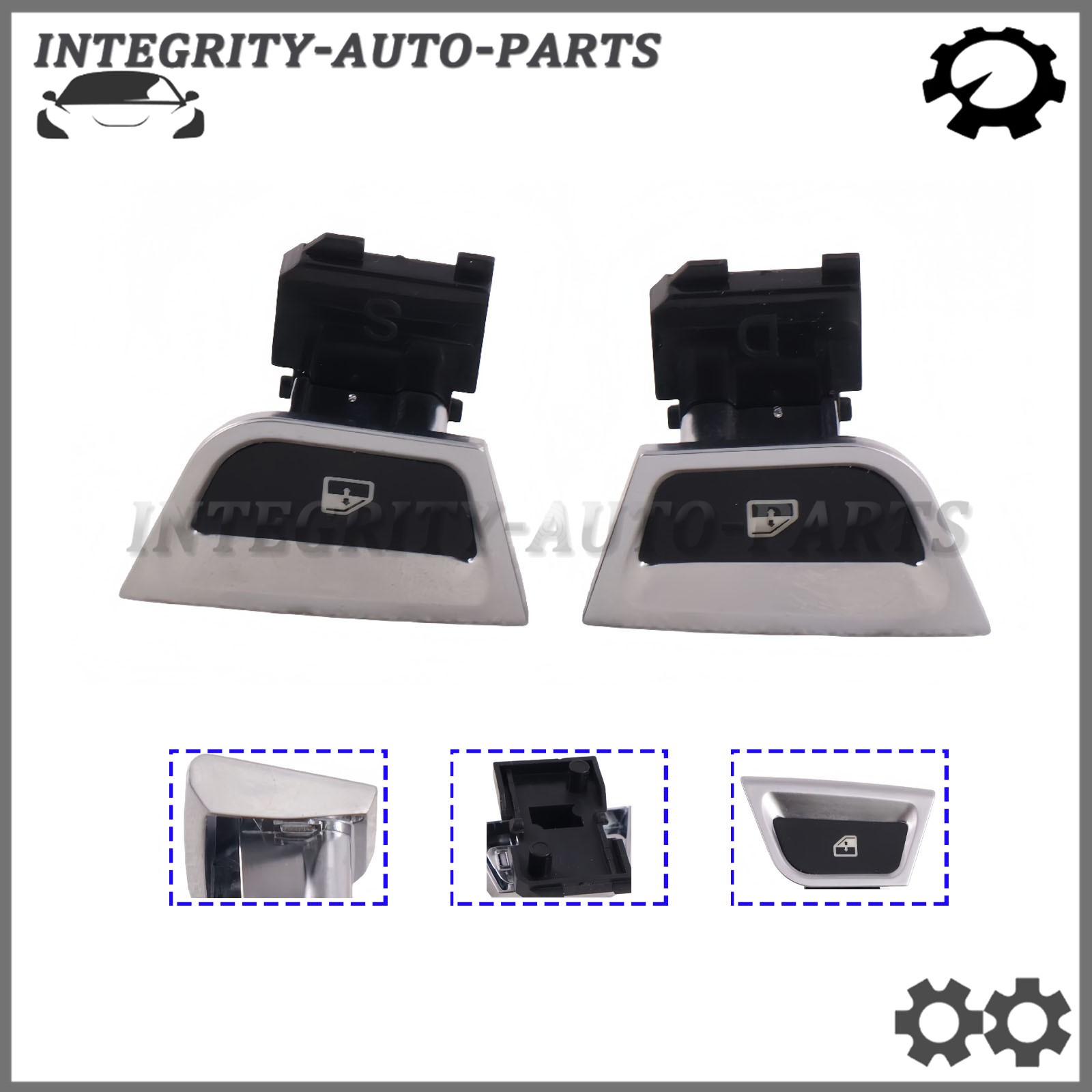 Pair Power Window Button For Ferrari California T 309096 309097 Supporter