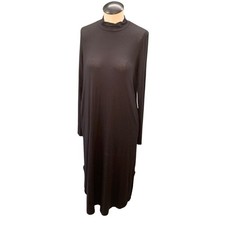 SHOW ME YOUR MUMU Ribbed Knit Long Sleeve Mock Neck Sutton Dress Size M