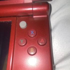 Nintendo New 3DS XL Red Handheld Console 3D Audio Technology Nintendo 3DS