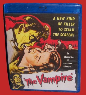 NEW RARE OOP SCREAM FACTORY THE VAMPIRE CLASSIC HORROR MOVIE BLU RAY 1957