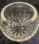 BEAUTIFUL VERA WANG WEDGWOOD DUCHESSE 4.25” TALL ROUND CRYSTAL GLASS BOWL  — photo 2