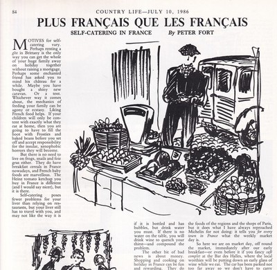 SELF-CATERING IN FRANCE: PLUS FRANCAIS QUE LES FRANCAIS. SEVERAL PICTURES AND AC