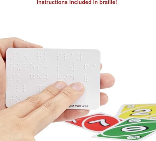 Mattel UNO Braille - Picture 3 of 6