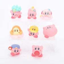 8 Pcs Set Anime 2.5" Kirby PVC Action Figure Doll Collection Model Toys Gift