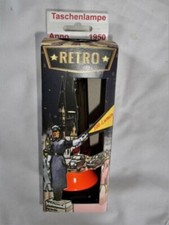 1x Neuwertig Germany  Crone LED SMD E10 alte Taschenlampe Retro Licht Leuchte