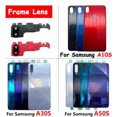 For Samsung Galaxy A10s A20s A30s A50S Battery Cover Door Housing Rear Case 