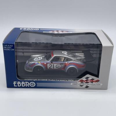 ミニカー EBBRO Porsche 911 RSR Turbo 1974 1/43 Porsche 911 RSR Turbo 1974 n° 21 24h Le Mans 1974 1/43 Ebbro 535