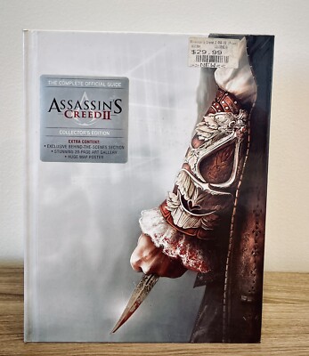 Assassin's Creed 2 The Complete Official Guide Collector's Ed Hardcover SEALED