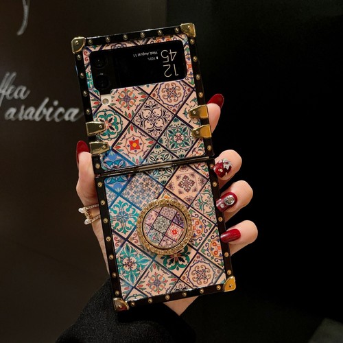 Étui de luxe Bling paillettes bague diamant support housse pour Samsung Z Flip 3/45/6 - Photo 29 sur 60
