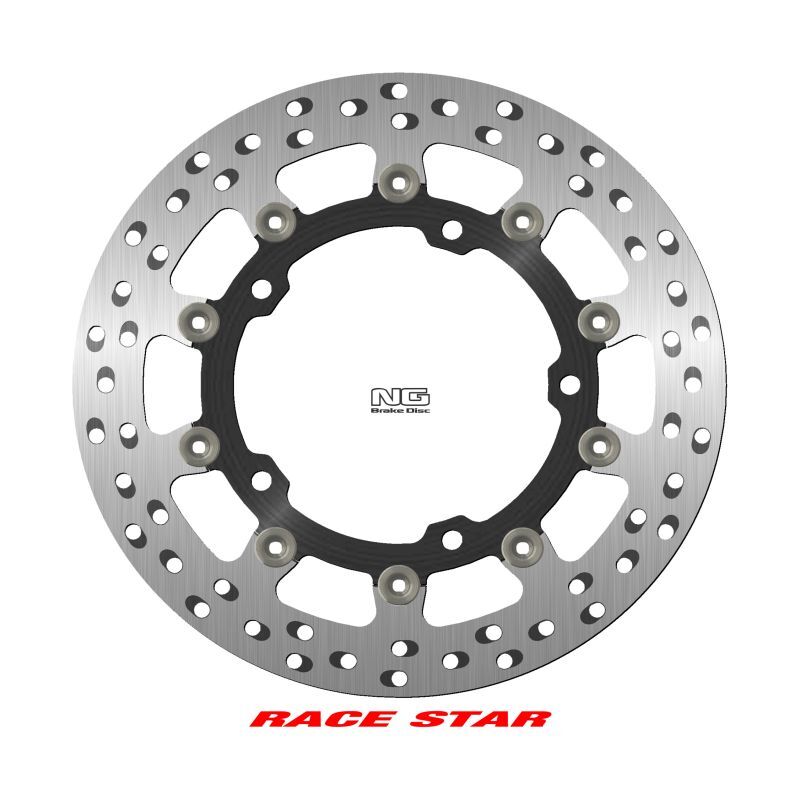 Disque de frein avant NG Race Star pour Kawasaki Ninja 400 idéal trackdays et balades