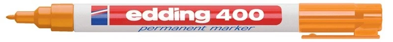EDDING 400 PERMANENTMARKER ORANGE PERMANENT-MARKER NEU