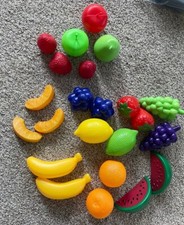 Pretend Play Food Pear, Orange, Banana Watermelon Fruit Berries Lemon Lime