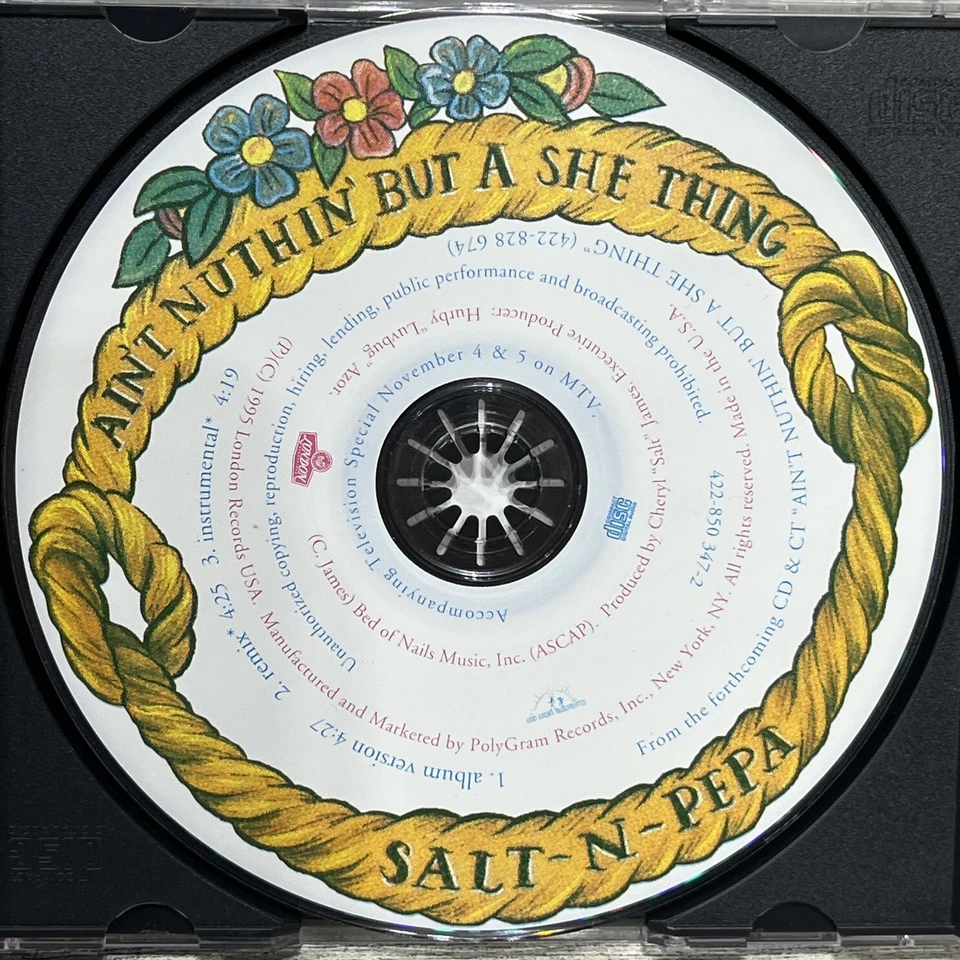 Lot of (9) Various CD Samplers & Promos Pop Soft Rock Rap RARE Salt-N-Pepa Heart - Image 4 of 4