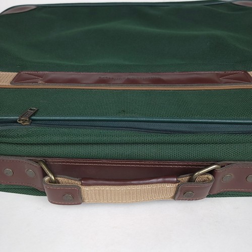 Luggage Suitcase 21" Dark Forest Green Carry-On and Over the Shoulder Strap - Picture 10 of 15