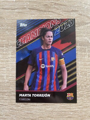 FC Barcelona Women Winners Team Set 2023 - Marta Torrejon