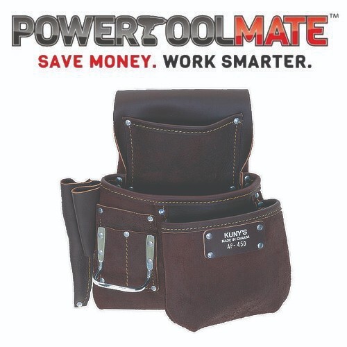 KUNYS Journeyman AP450 Full Grain Waterproof Leather Nail Hammer