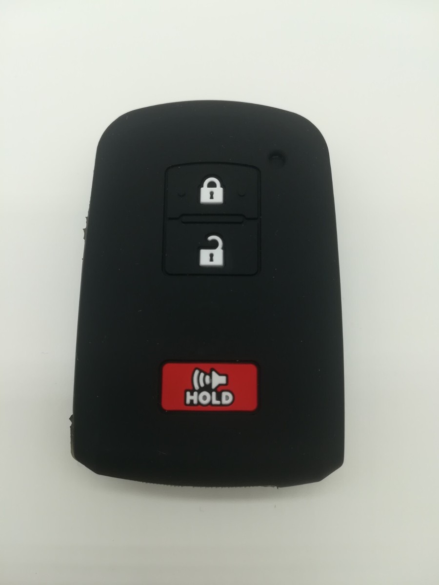 2PCS Snugfit Key fob Cover for Toyota 2020 2021 2022 Toyota RAV4 XLE Camry Hybrid