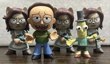 5x Funko Mystery Minis Arthricia/Jerry/Mr. Poopy Butthole Rick  Morty Series 1