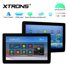 2X 11.6" Android HD Touch Screen Car Headrest Rear Monitor Rear Seat Media Play