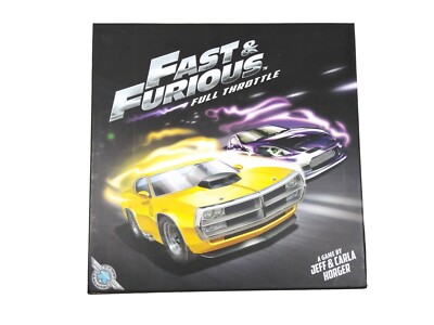 Fast & Furious Full Throttle Board Game - Kickstarter Project - Complete