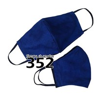 Blue Crackle Facemask, Face Cover Size large