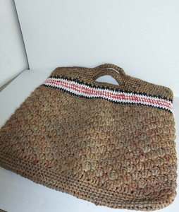 crochet using plastic bolsas