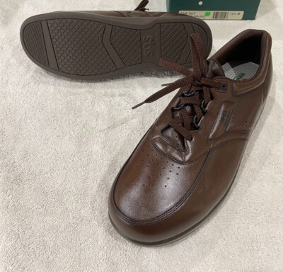 SAS Time‎ Out-Walking Shoe Antique Walnut Leather Lace-Up Oxfords Men\'s 10 M SAS Men main image 4