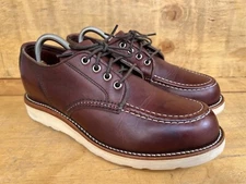 Chippewa Heritage 1901M39 Brown Leather Low Cut Boot Oxford Moc Toe Size 7.5 E