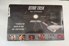 Star Trek Collector's Edition USS Enterprise Telephone TeleMania 1993 W/ Box