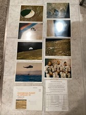 Historic Flight Of Apollo 10 NASA 8 Picture Photo Set w Original Envelope