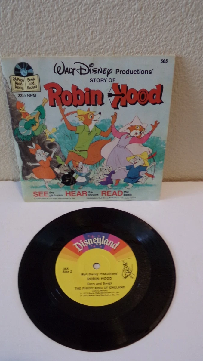 Robin Hood Disney Records, Tapes & CDs (1968-Now) for sale | eBay