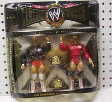 JC6  Arn Anderson  Tully Blanchard Signed Jakks Classic Action Figure w/COA