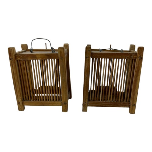 Vintage Bamboo Cricket & Bamboo Cage LOT OF 2. RARE - Bild 7 von 16